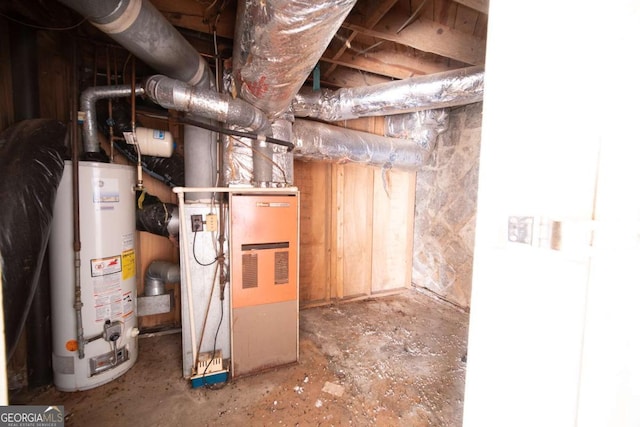 utilities with gas water heater