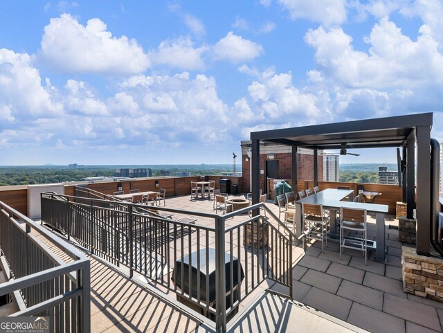 exterior space with a patio area