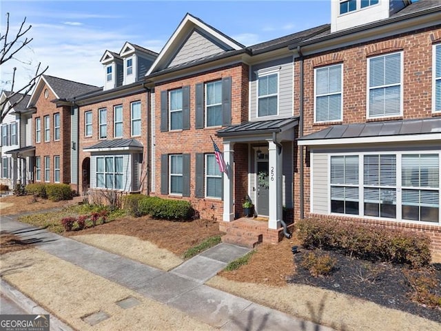 view of townhome / multi-family property