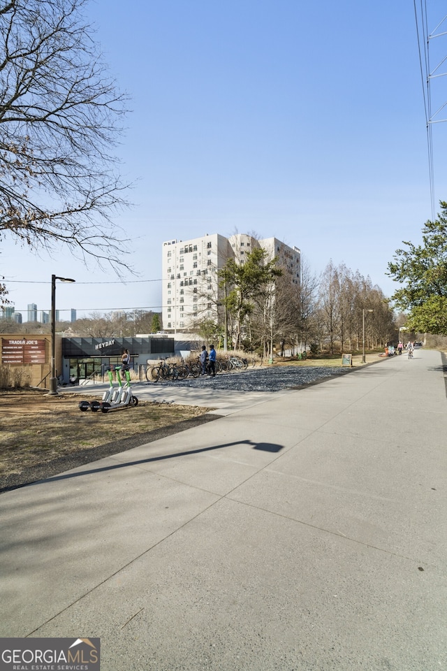 view of street