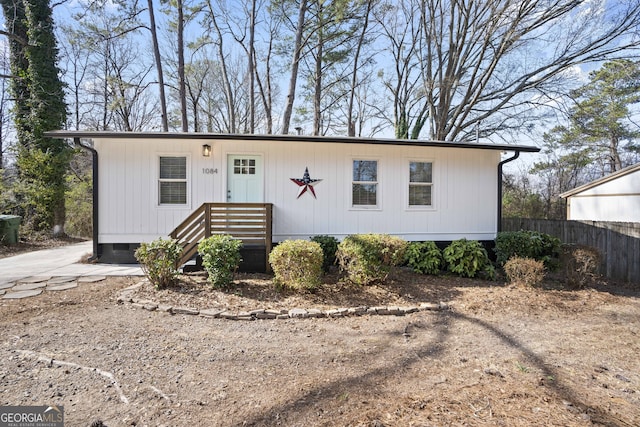 view of front of house