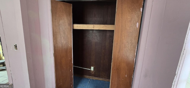 view of closet