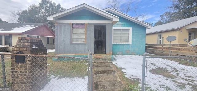 view of bungalow