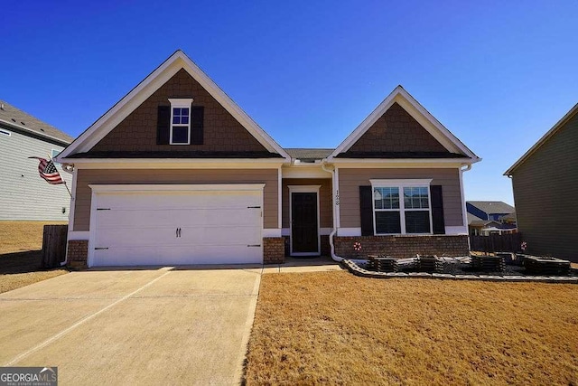 view of craftsman inspired home