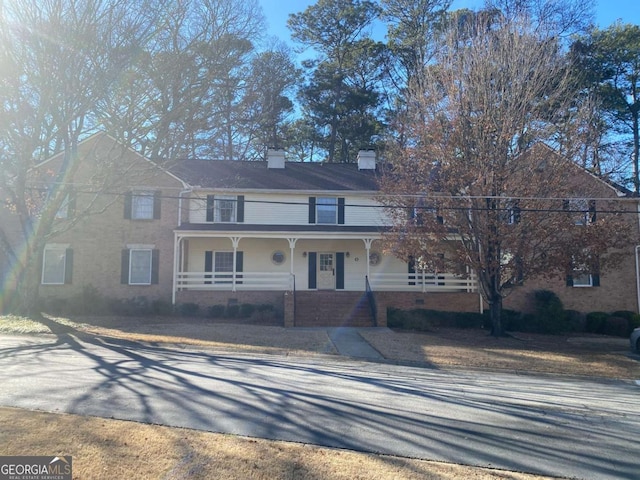 view of front of house