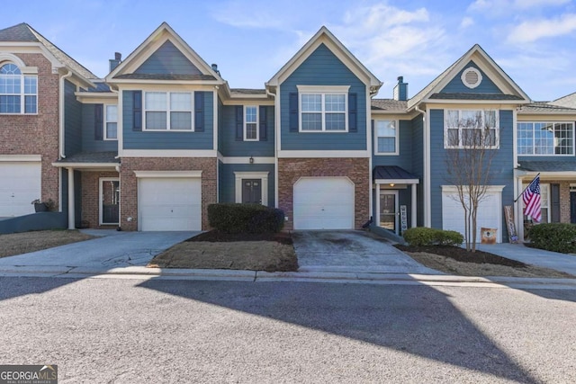 view of townhome / multi-family property