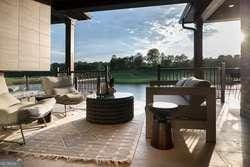 view of patio with an outdoor hangout area