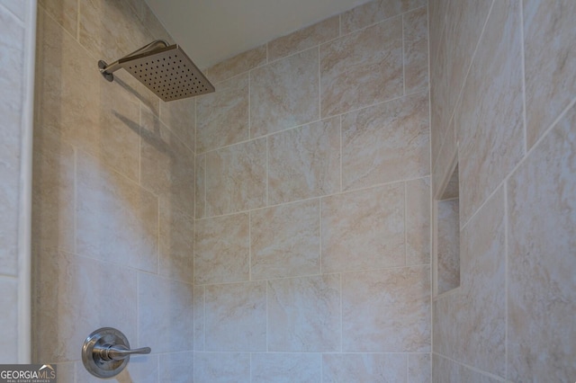 room details featuring a shower