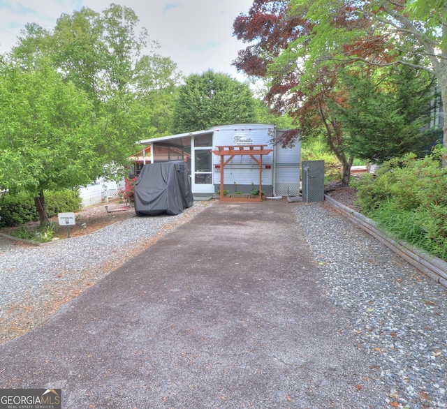 170 Tip Top Cir, Cleveland, GA 30528 - view of front of house with aphalt driveway