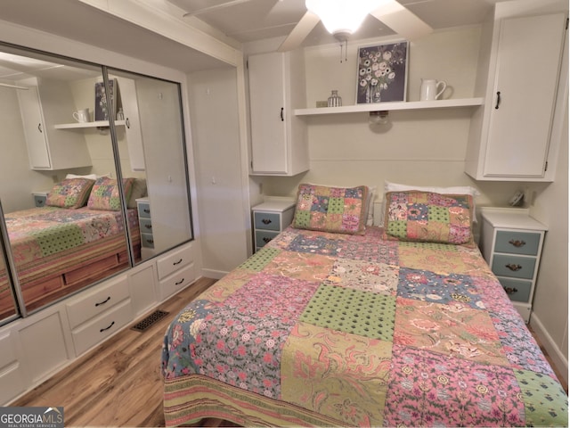 170 Tip Top Cir, Cleveland, GA 30528 - bedroom with wood finished floors