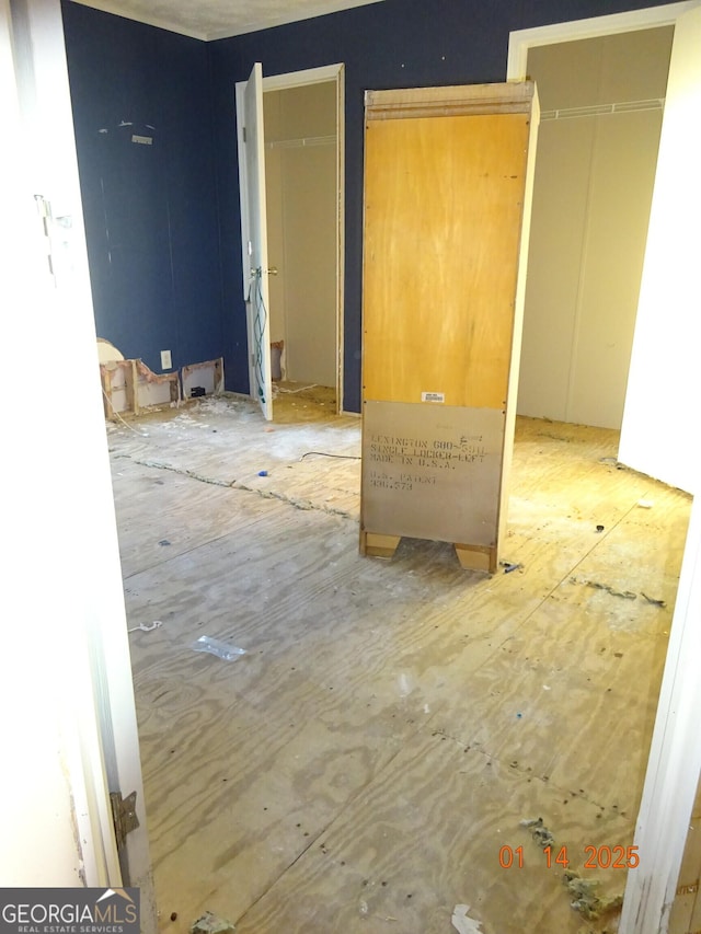 view of unfurnished room