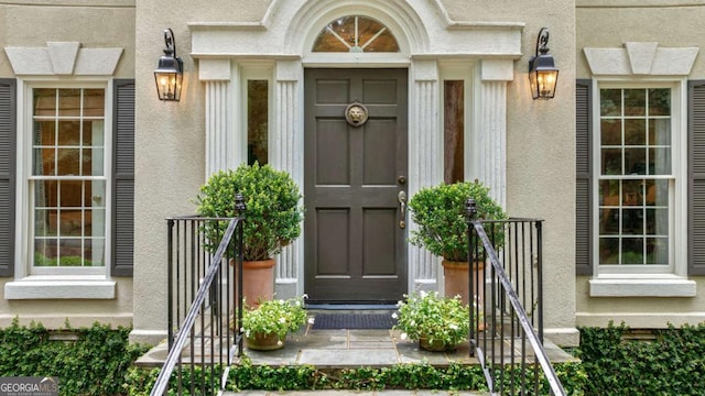 view of property entrance