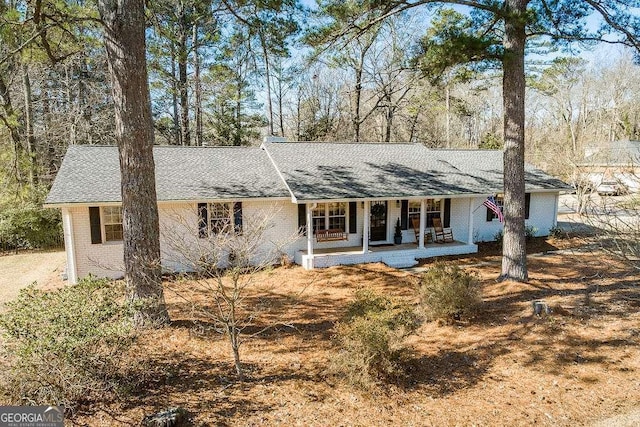 view of rear view of house