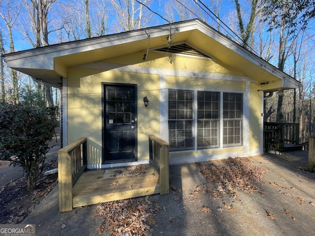 view of property entrance