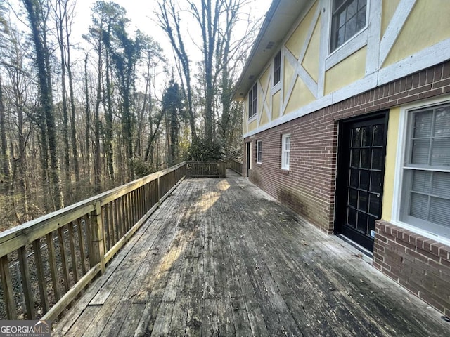 view of deck