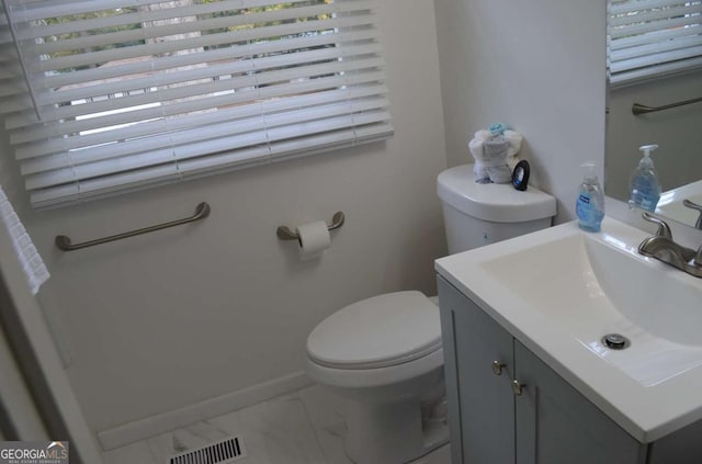 4447 Pharr Ave, Macon, GA 31204 - bathroom featuring vanity and toilet