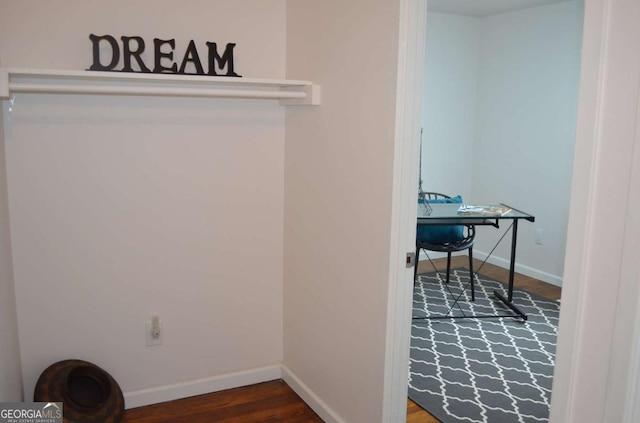 4447 Pharr Ave, Macon, GA 31204 - interior space with hardwood / wood-style flooring