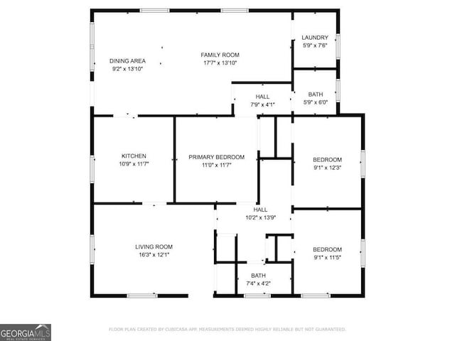 4447 Pharr Ave, Macon, GA 31204 - plan