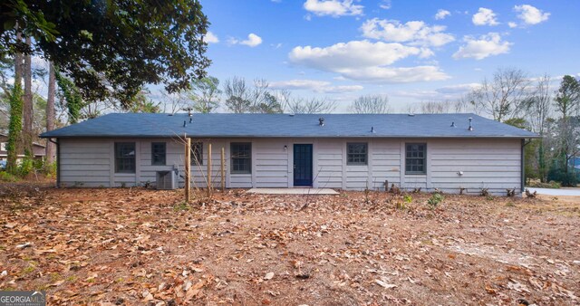 view of back of house