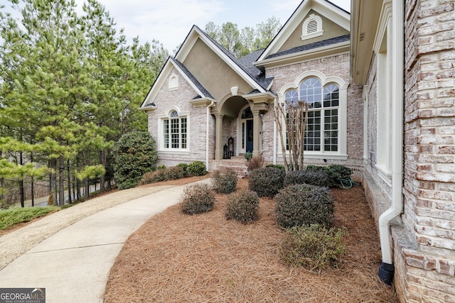 view of ranch-style home