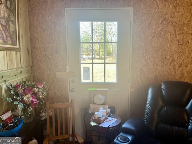 277 Deer Run Rd, Folkston, GA 31537 - interior space featuring wallpapered walls