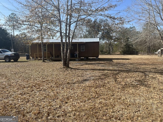 277 Deer Run Rd, Folkston, GA 31537 - view of front facade featuring metal roof