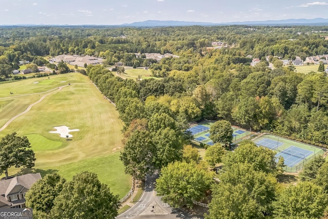 drone / aerial view