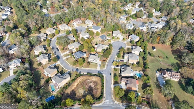 aerial view