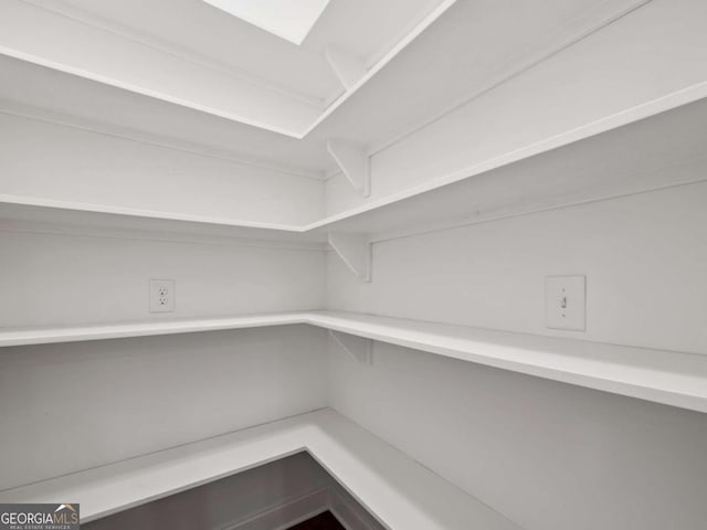 view of pantry