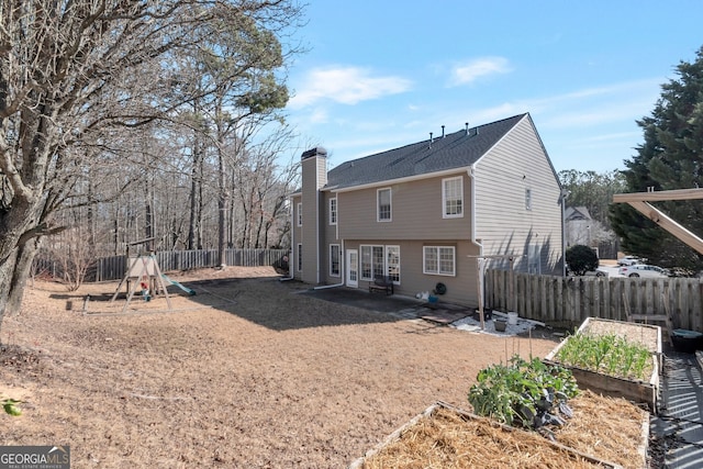 view of rear view of house