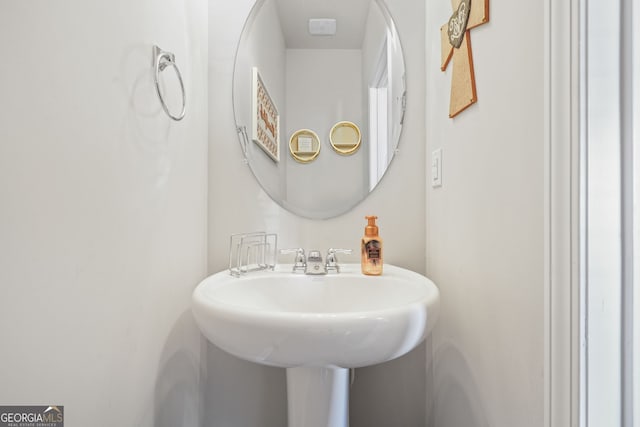 bathroom with sink