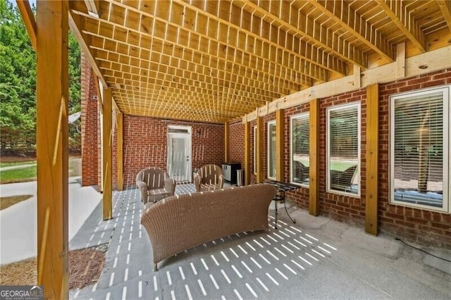 102 Townsend Pass, Alpharetta, GA 30004 - view of patio / terrace featuring outdoor lounge area