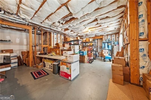 102 Townsend Pass, Alpharetta, GA 30004 - view of unfinished basement