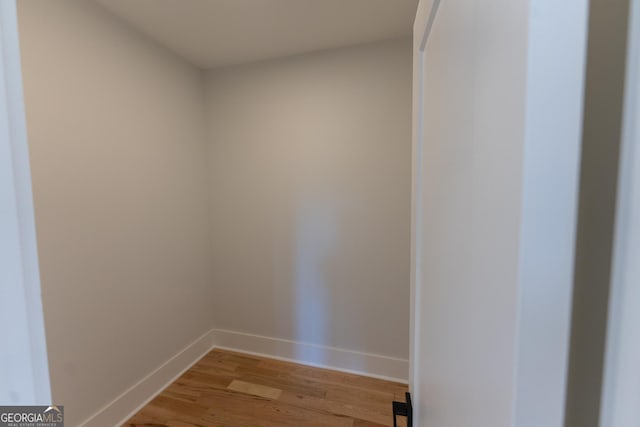 interior space featuring light hardwood / wood-style floors