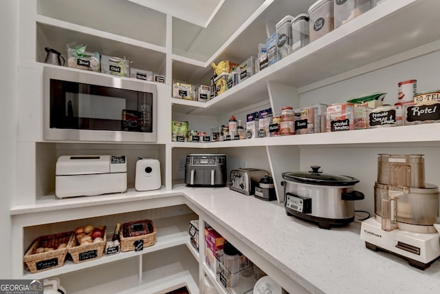 view of pantry