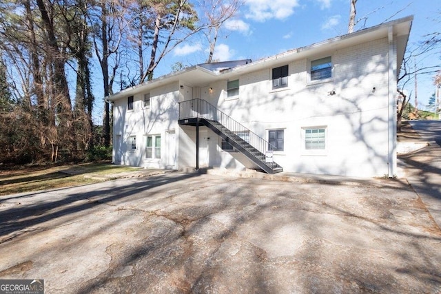 view of rear view of house