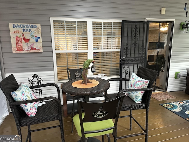 1440 Steam Engine Way NE, Conyers, GA 30013 - view of wooden deck
