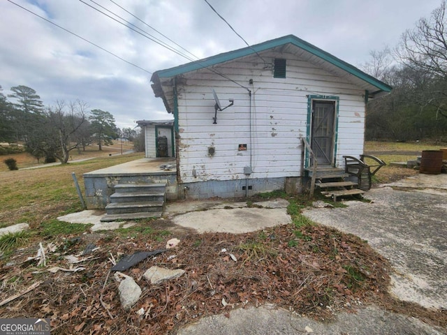 view of back of house