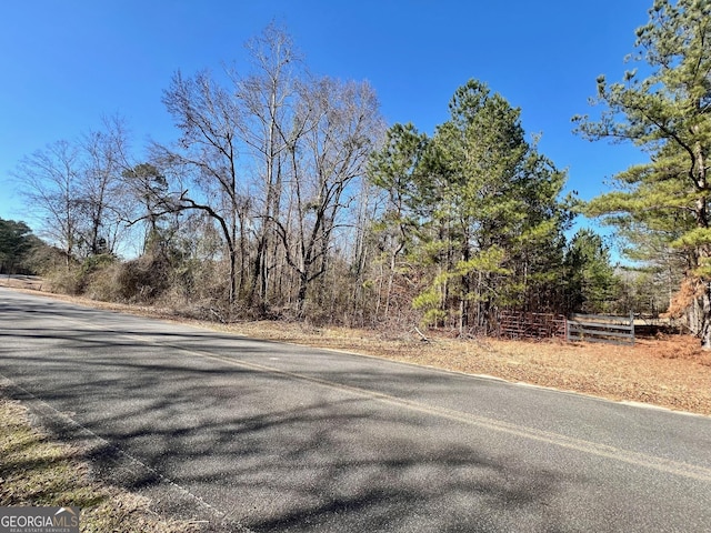 view of road