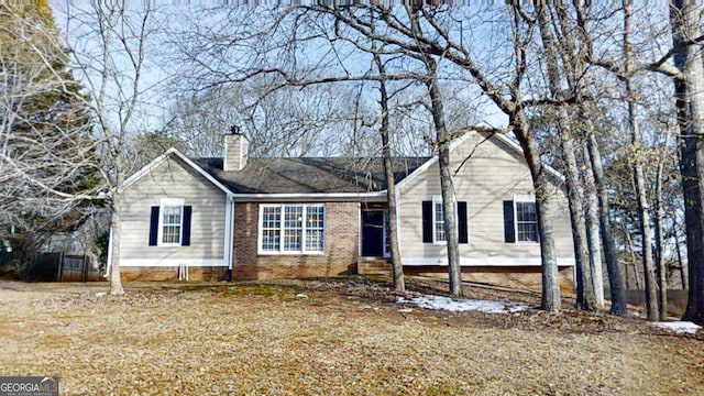 view of front of house