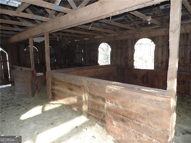 view of stable