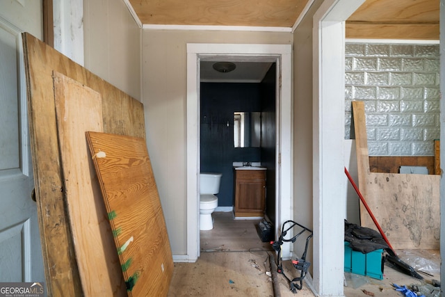 view of hallway