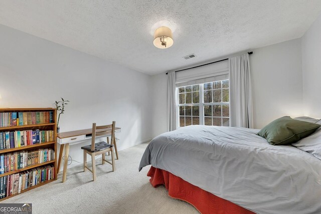 5833 Westerling Pl, Powder Springs, GA 30127 - bedroom with carpet flooring and a textured ceiling