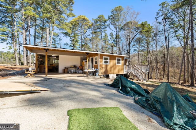 view of back of house