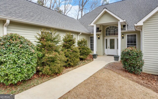 view of property entrance