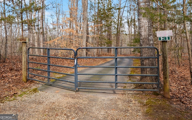 view of gate