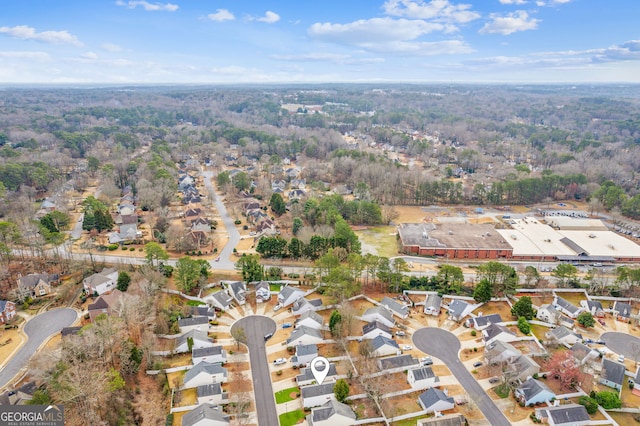 aerial view