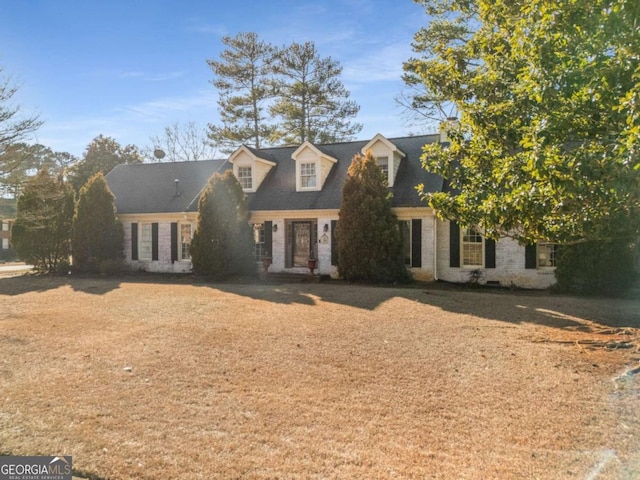 view of cape cod-style house