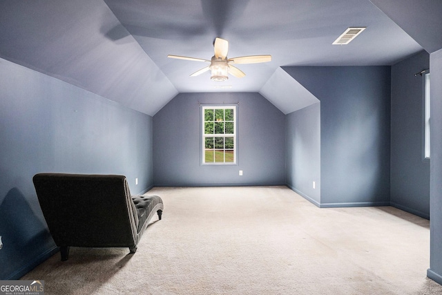 2753 Jubilee Ter, Bethlehem, GA 30620 - bonus room featuring carpet flooring, vaulted ceiling, and a ceiling fan