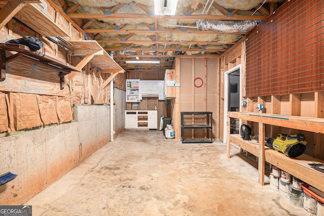 2753 Jubilee Ter, Bethlehem, GA 30620 - basement featuring a workshop area